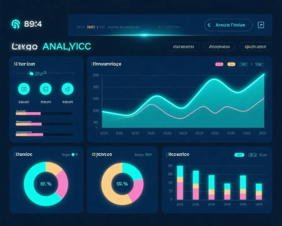 走势图与数据分析界面示意图